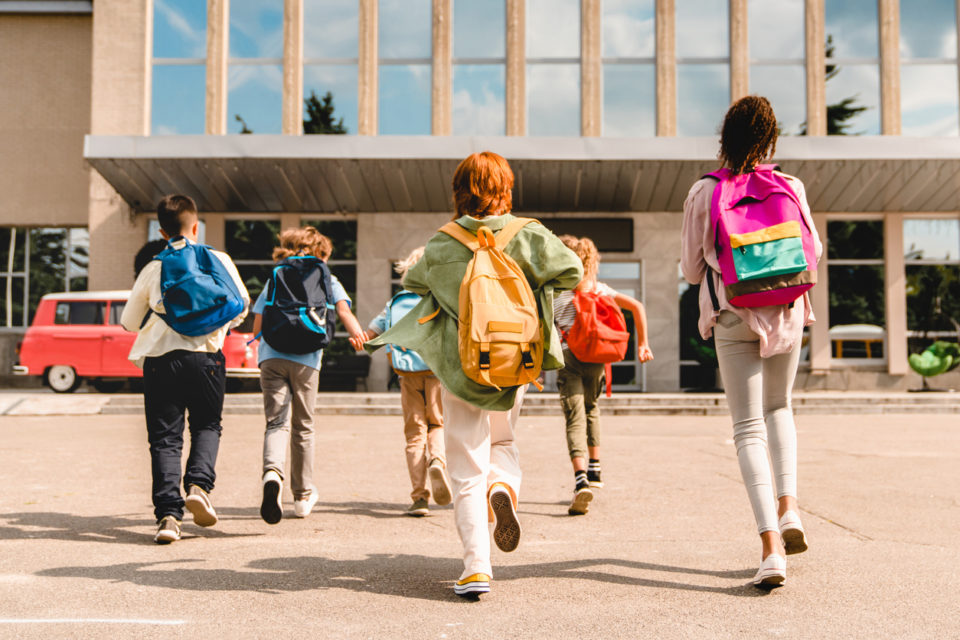 little kids first day of school